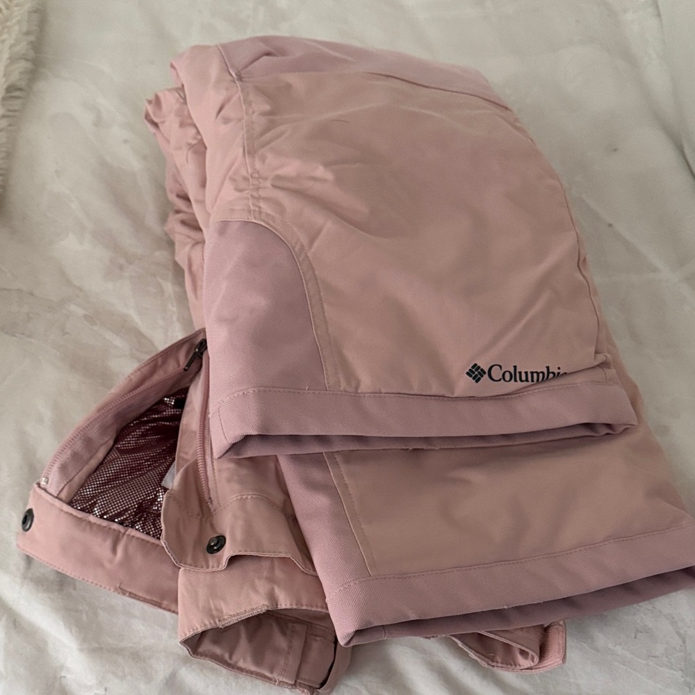 Columbia Light Pink Ski Pants